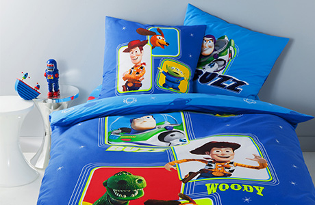 Set lenjerie de pat copii Toy Story