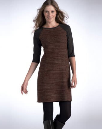 Rochie din 2 materiale