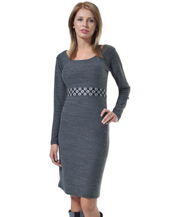 Rochie gri Elegance