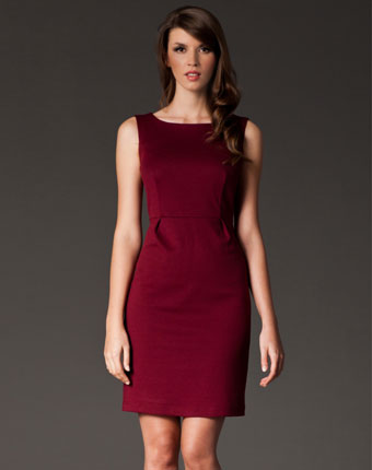 Rochii office online eleganta-Bordo