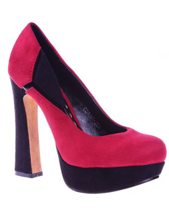 Pantofi rosii Luiza