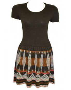 Rochie tricotata Bershka