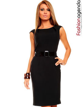 Rochie neagra Cocoon