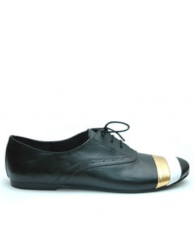 Pantofi Oxford Deea Black Passepartous