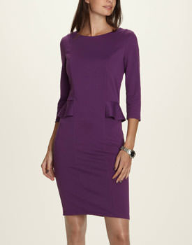 Rochie cu bascuri