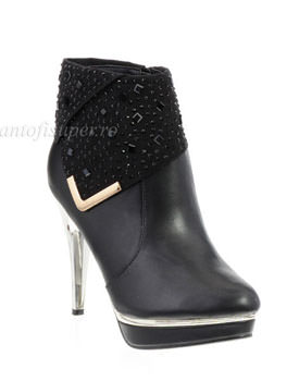 ghete si botine de dama de urmarit de Black Friday Anda negre