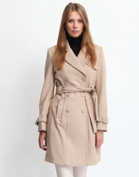 Palton Lady beige