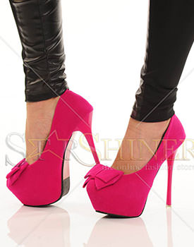 Pantofi Dreamy Bow roz
