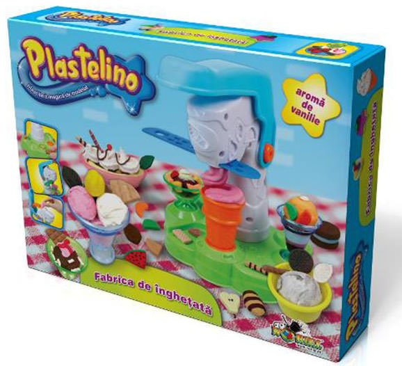 Plastelino Fabrica de inghetata – ideala pentru copii