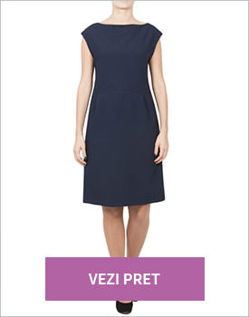 Sarafan bleumarin fara maneci