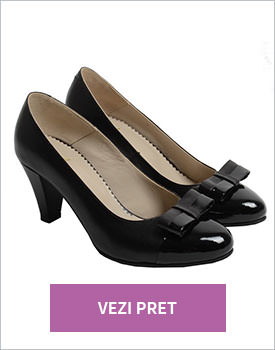 Pantofi din piele naturala Sophia