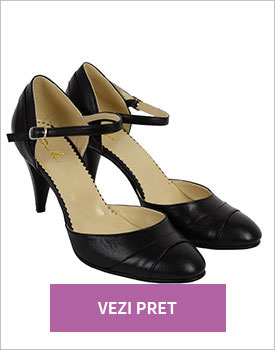 Pantofi piele naturala Ivana