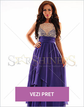 Rochie Royal Crossing purple