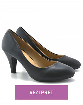 Pantofi Kavalo negri