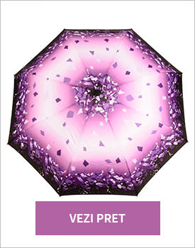 Umbrela Light Purple Crystals