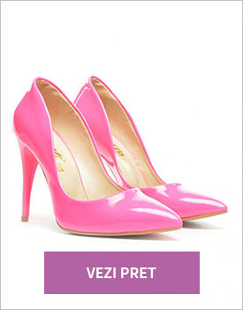 Pantofi Elisa roz