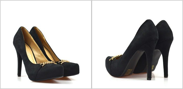 Pantofi dama negri Effie