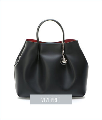 Geanta tote neagra Zee Lane