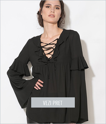 Bluza neagra Zee Lane Collection