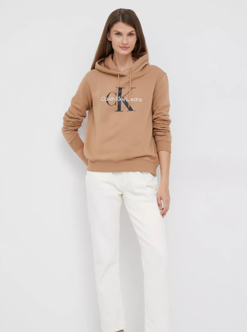 Bluză cu glugă Calvin Klein Jeans